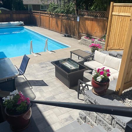 Bright Poolside Walkout Two Bedroom Basement Suite In The Okanagan Penticton Buitenkant foto